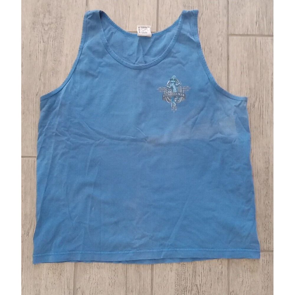 Men's Bay Side Heavy Weight Sleeveless Shirt PRE-Shrunk Cotton X Large Hawaii